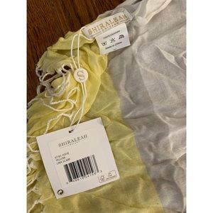 NWT Shiraleah Yellow Lina Scarf